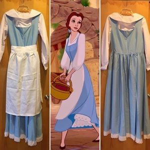 Disney Dresses Beauty The Beast Blue Belle Dress Adult Poshmark